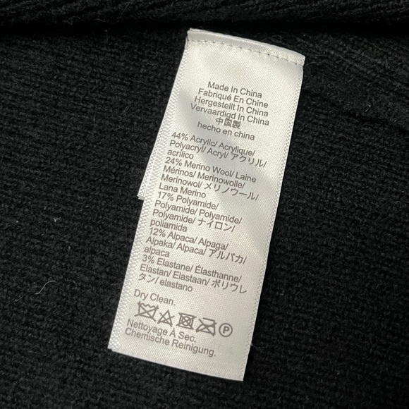 NWT - J. Crew Women’s Merino Wool Alpaca Blended Long Sweater Blazer - Size L - Picture 10 of 10